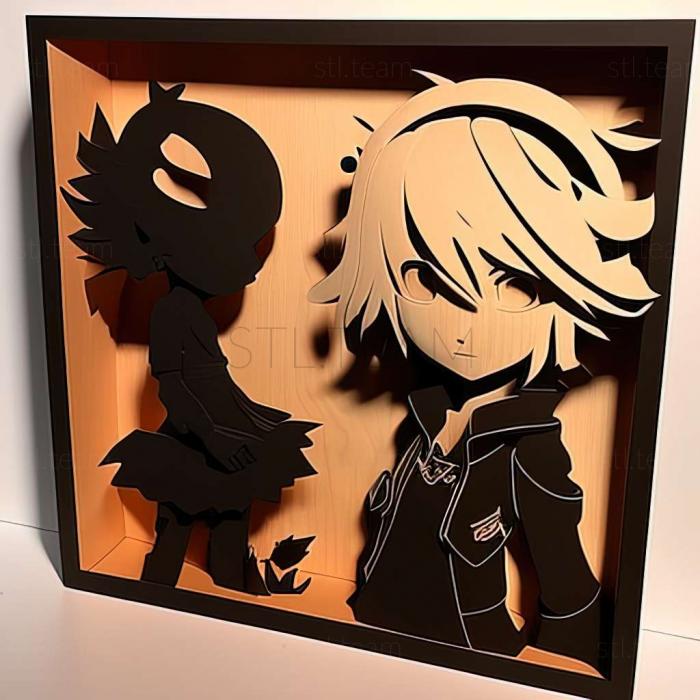 3D model Persona Q Shadow of the Labyrinth game (STL)